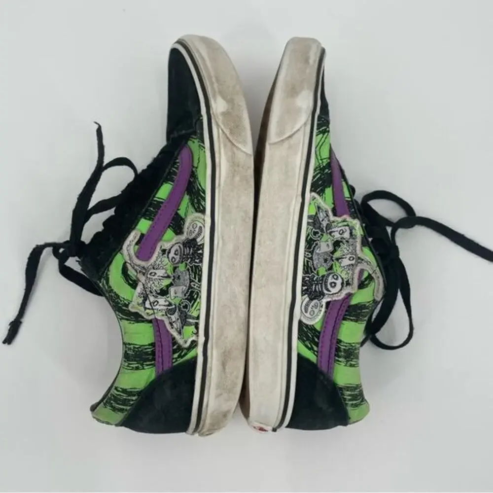 Vans Old Skool The‎ Nightmare Before Christmas Lock Shock And Barrel Size 8